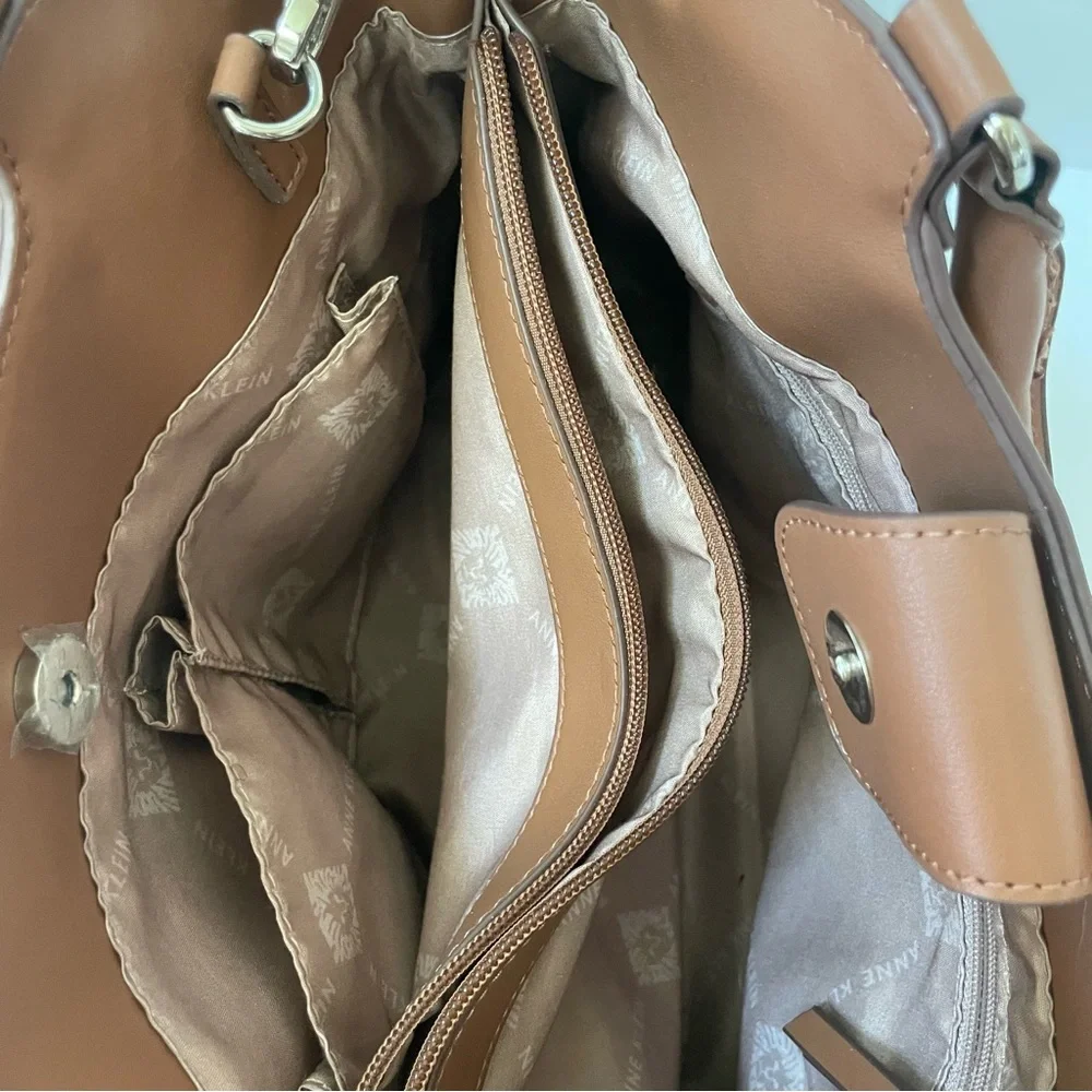 Anne Klein Tan Crossbody Bag